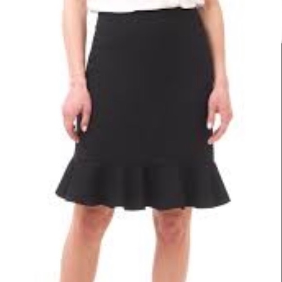 🆕 Nine West Plus Size Stretch Flared-Hem Skirt - Picture 1 of 10